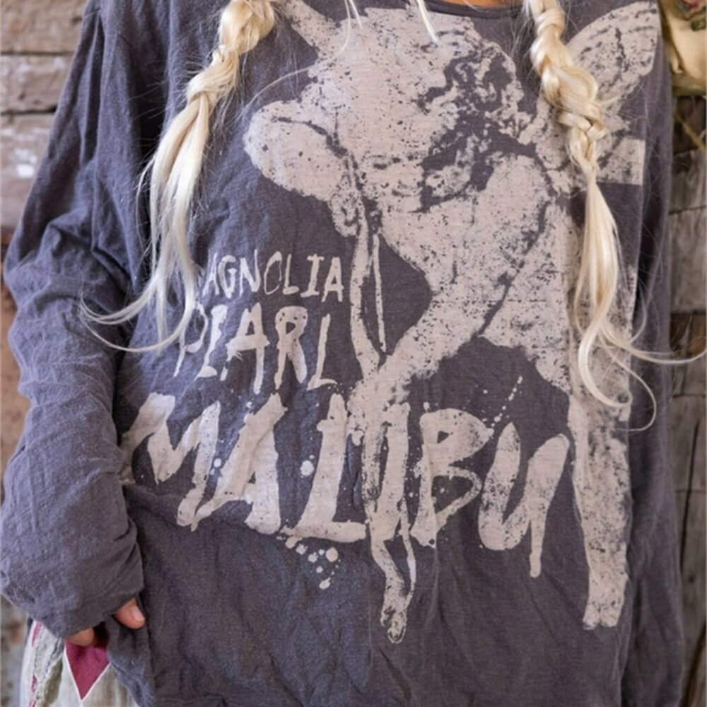 Magnolia Peral MALIBU CHERUB TEE - OZZY NWT